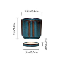 NINETYPOT fluted planter set