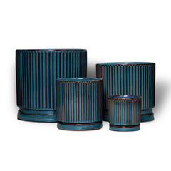 NINETYPOT fluted planter set