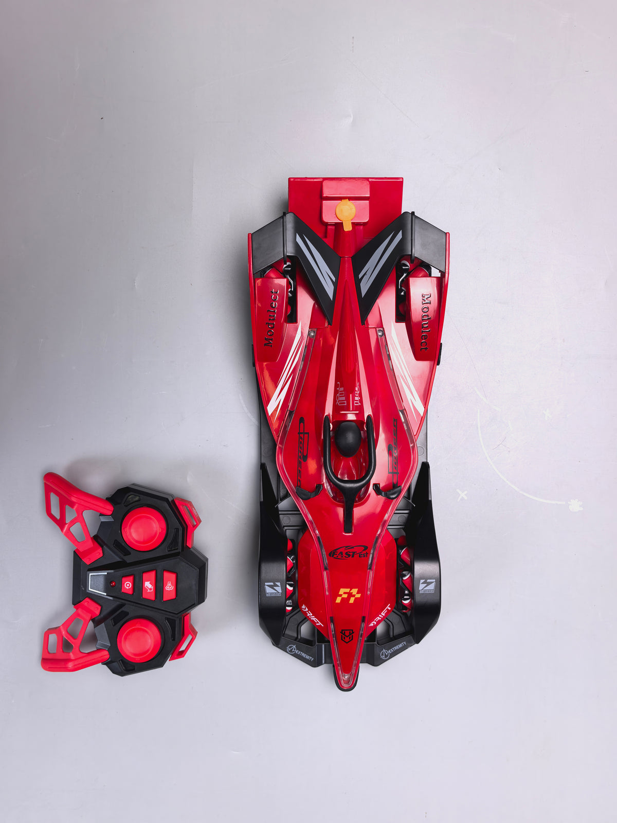 Modulect RC Cars 2.4GHZ Electric RC Buggy 4WD High Speed Sport Racing Car, Large-Scale Remote Control Truck 70km/h Drift Rc Vehicle with 2 Batteries Boys and Girls Gifts