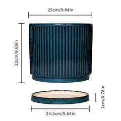 Stillaflora fluted planters