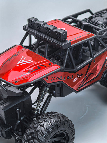 Modulect RC Cars for Adults Fast 40+MPH 1:14 Waterproof Off-Road RC Truck 4WD All Terrain High-Speed Remote Control Car Toy Gifts for Kids Boys, 2 Batteries