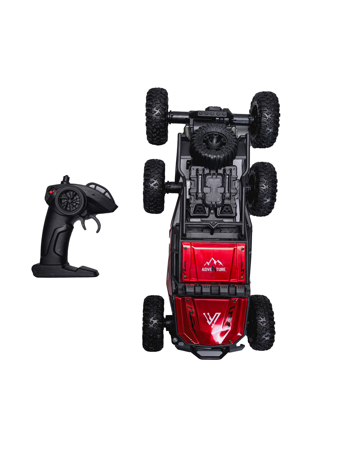 Modulect RC Cars for Adults Fast 40+MPH 1:14 Waterproof Off-Road RC Truck 4WD All Terrain High-Speed Remote Control Car Toy Gifts for Kids Boys, 2 Batteries